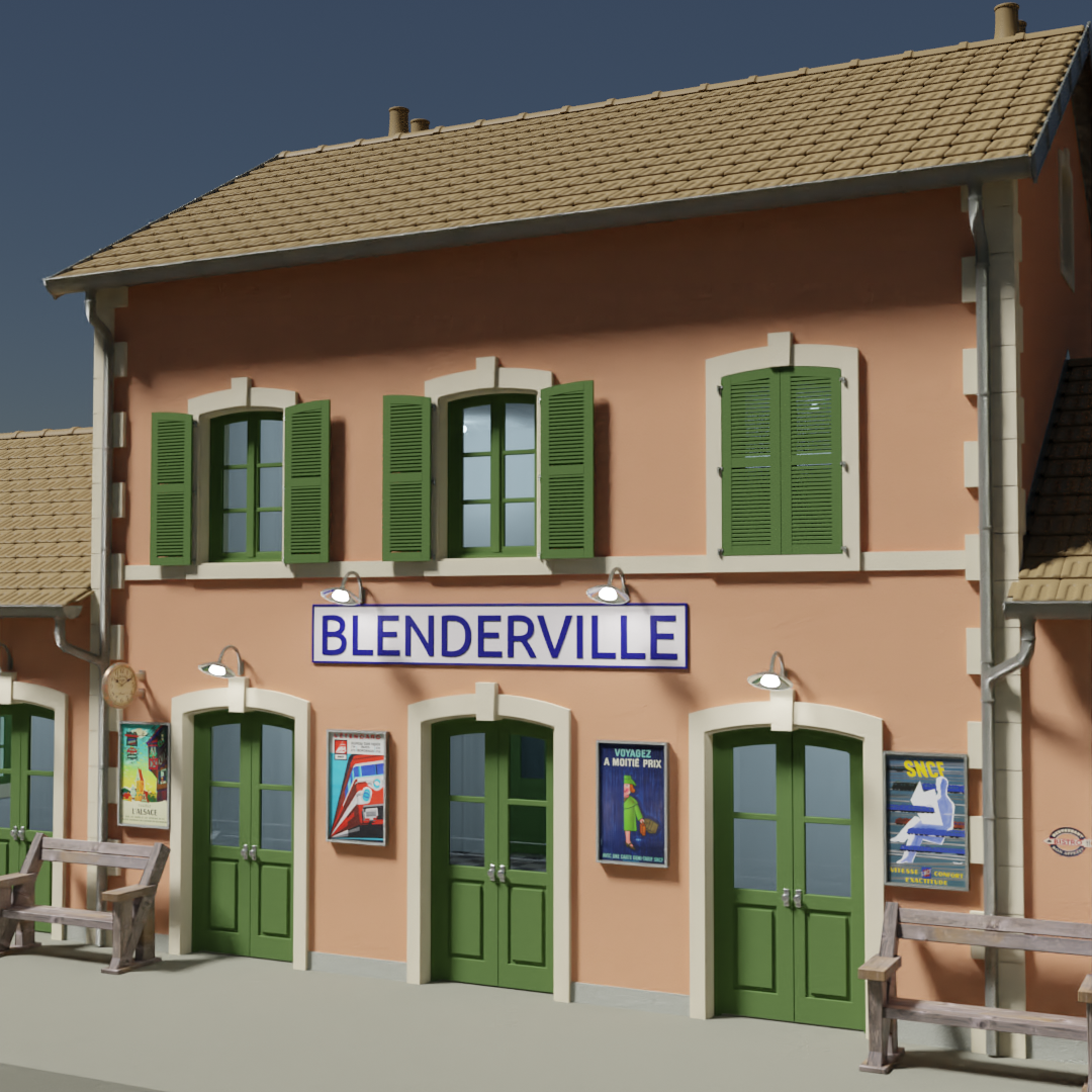 Gare de BlenderVille preview image 5